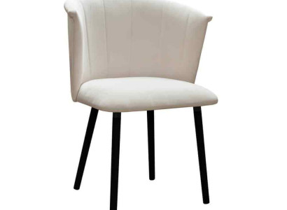 Stuhl 4x Esszimmer Fernseh Polsterstuhl Lounge Club Sitz Textil Sessel Set